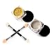 DE'LANCI Mirror Nail Glitter Powder 2 Box 3g-Gold Silver Pigment Powder Nail Art Chrome-Glitter Dust Powder - Decoration Nails Art-Beauty Makeup Cosmetics Tools Kit with 2Pcs Sponge Stick ...