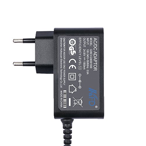 KFD Steckernetzteil 24V Trafo Ladegerät für LED Strip, LED-Leuchte, Switch, Router, USB-Hub, Drucker Scanner Fax TFT CCTV schaltnetzteil 24v AC DC Adapter Transformator Ladekabel - 2