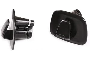 METYOUCAR Crochet pour poignée de toit de voiture pour Volvo xc V90 S90 XC40 XC60 XC90 2015–2020 intérieur de voiture (noir)