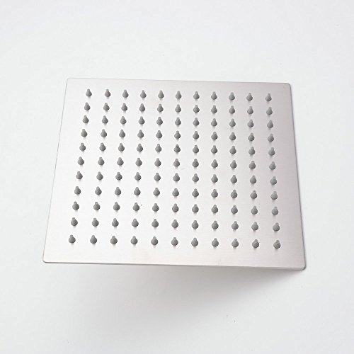 Hiendure® 30cm Ultra dünn Rostfreier Stahl Regen Duschkopf Platz Duschkopf , Gebürstetes Nickel