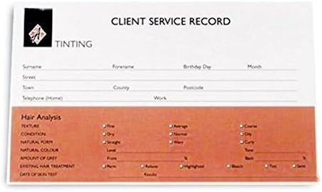 Agenda Record Cards Tinting