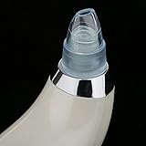 MagiDeal Blackhead Vakuum Elektrischer Mitesserentferner Sauger, Mitesser Reiniger / Pickel Komedo Porenreiniger / Akne Entferner Gerät – Elfenbein Weiß - 9