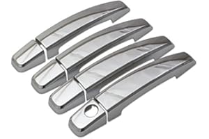 HIGH FLYING per Mokka 2013-2016 / Mokka X 2017-2019 ABS Cromato Maniglia sportello Laterale Cover Trim 8PCS