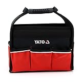 Práctica bolsa de herramientas con un gran compartimento interior y 16 pequeñas para guardar ropa accesorios como puntas, bolígrafos, broca, etc.