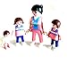 Produktbild playmobil ® - 4 Figuren - Frau - 3 Kinder - Gabrielle - Konvolut