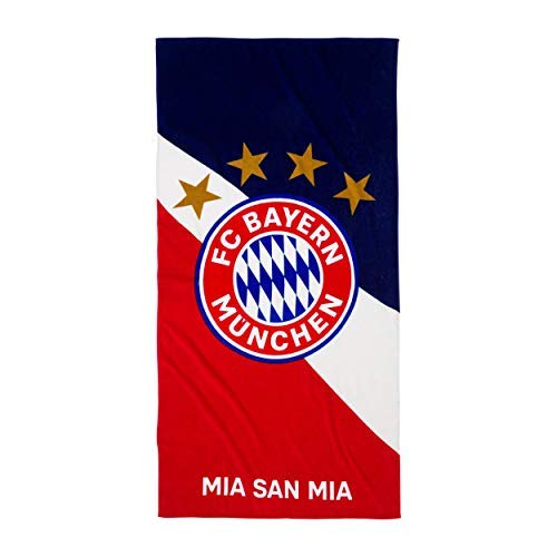 Preisvergleich Produktbild FC Bayern München Strandtuch Logo