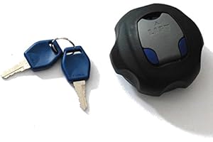 PGONA MotorsportGoetz ATV-Tankdeckel abschließbar mit Schlüssel für Kymco MXU 450 i +LOF (ENGINE_COMPONENT_CAP, Quad, natürlich)