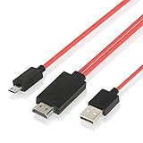 Endlich unkompliziert Ihr neues Tablet oder Smartphone mit MicroUSB Port mit dem Smart TV über den HDMI Anschluss verbinden um Fotos, Videos oder auch Ihren Browser auf Ihrem TV anzuschauen