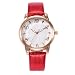 Produktbild Lazzgirl Vansvar-schöne Art- und Weiseeinfache Uhr-Damen-Ledergürtel-Uhr für Geschenk 2019(Bunt,One Size)