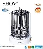 DÖNERGRILL GRILL ELEKTROGRILL HÄHNCHENGRILL GYROSGRILL VERTIKALGRILL TISCHGRILL 360° DREHSPIEßE NEUES MODELL 2015