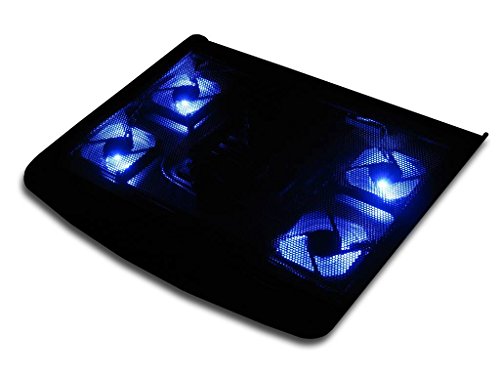 Laptop Notebook Kühler 5 Lüfter Kühlpad Cooler Ständer für 15″ 17″ 19″ - 2