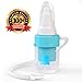 Premium Nasal Aspirator for Baby, Soft Silicone, Non-irritating Tip, Washable and Reusable, No Filters Needed, Hospital Grade Snot Sucker for Baby Nose Congestion