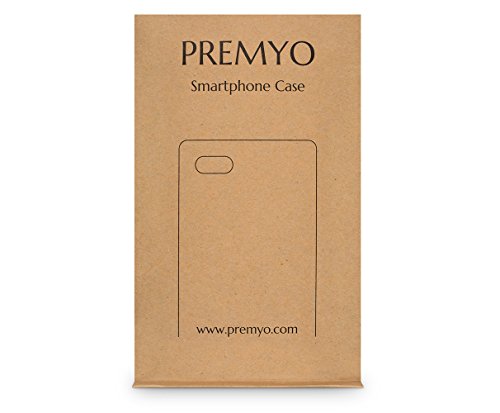 PREMYO Huawei Mate 8 Cover transparent aus TPU (Silikon ähnlich) flexibel. Huawei Mate 8 Handyhülle transparent. Huawei Mate 8 Bumper Case ultradünn - 6
