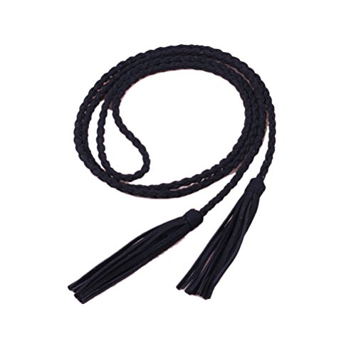 Women's Personality Belt Easy To Match Pants Dress Weave Rope Belts for  Pretty Ladies