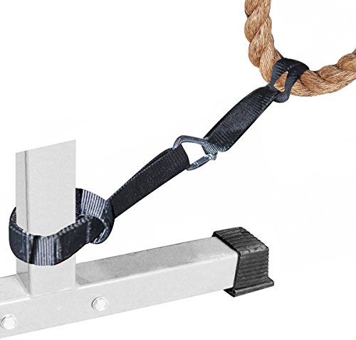 Premium Battle Rope Anchor Strap Kit - Commercial Grade Heavy Duty Straps to Protect Battle Rope