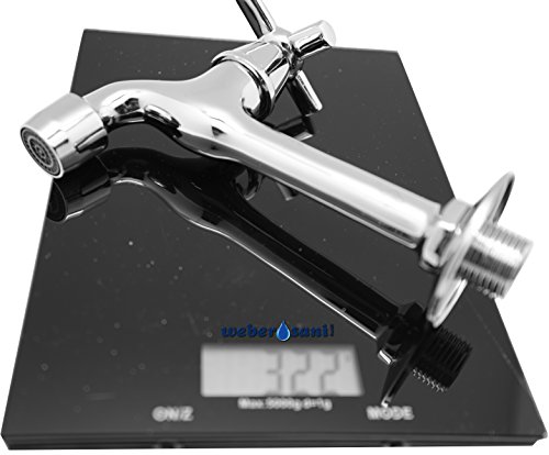 WeberSani Hochwertiges Auslaufventil mit Keramikventil 1/2″ - 3