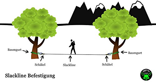 Bergegurt Baumgurt Abschleppseil 3m 9t - 6