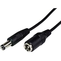 Sourcing Map 5.5mm X 2.1mm 90 Degree Right Angle DC Power Male Plug Jack To Bare Wire Open End Pigtail Power Cable Repair For Camera CCTV 0.5m Pack Of