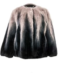 Zerimar Chaqueta de conejo Rex con la tecnica de visón Envio gratis en 24/48 Hrs