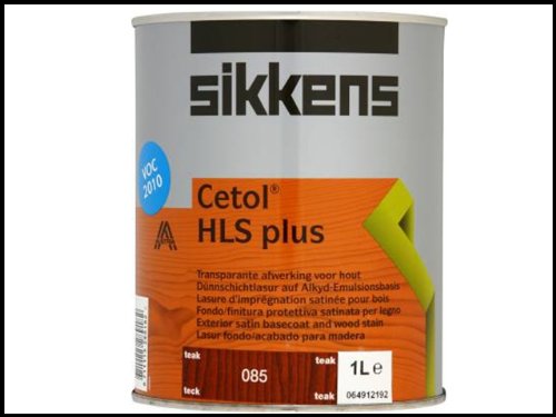 Preisvergleich Produktbild Plus Woodstain Cetol Sikkens HLS transluzent 1L Teak