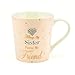Produktbild Lesser & Pavey Mad Dots "Always my Sister Forever my Friend" Tasse, Light Pink