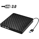 External DVD Drive, BEVA USB 3.0 DVD CD Drive Burner Portable Slim DVD CD RW Writer, Copier, Reader, Player for Laptop, Notebook, Desktop, Mac, Support Windows 7/ 8/ 10/ XP/ Mac OS