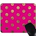 Produktbild NEON Glam Faux Gold Polka Dots modernes Maus Pad Great Office Zubehör und Geschenk von D 's 2016