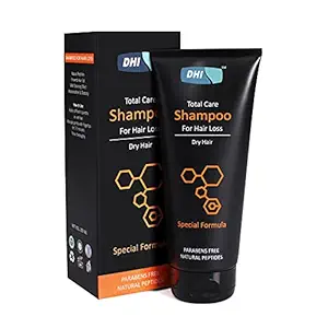 DHI Green Coffee Bean Enriched Hair Fall Reduction Shampoo for Dry Hair - Prevents Hair Loss, Promotes Hair Growth - 200ml