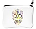 Produktbild Beautiful Death Tripy Acid Skull Reißverschluss-Geldbörse Brieftasche Geldbörse