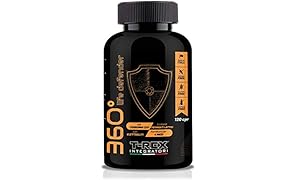 Multivitaminico e multiminerale con fermenti lattici, Coenzima Q10 e Leutina | 360&deg; LIFE DEFENDER 120 compresse Integratore per difese immunitarie, 15 differenti Vitamine, 8 sali minerali