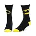 Price comparison product image Dc Size 43/46 Batman Logo Crew Socks (Black)