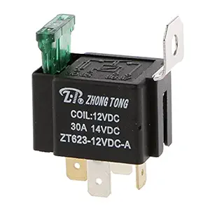 PopEye Generic DC 12V 30A 4 Pin 4P Metal Heavy Duty Car Motor Automotive Fuse Relay SPST