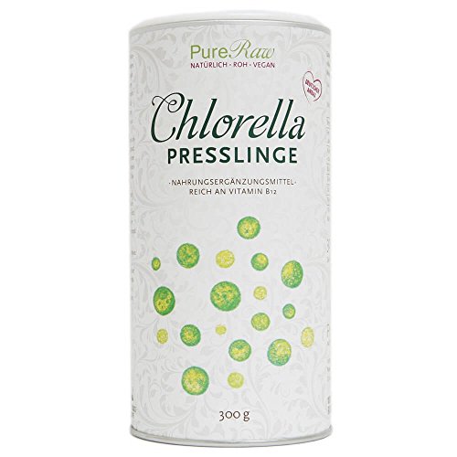 Preisvergleich Produktbild PureRaw Chlorella-Presslinge aus Deutschland 300g