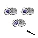 Produktbild Jiaggo 3er Pack Alternative Scherkopf HQ55 HQ56 HQ4 für Philips Rasierer HQ6946 HQ6970 HQ6695 HQ6990 PQ202 Ersatzscherköpfe mit Bürste