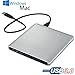 Produktbild DVD Brenner extern Laufwerk USB 3.0 Tragbarer DVD-RW DVD/CD Brenner / Rewriter / Kopierer / Reader DVD CD ROM Externes Laufwerk für Apple Macbook Pro / Laptop / Desktops Windows und MAC OS
