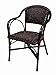 Produktbild Hansen Rattan 3818/C520 Rattansessel braun B 54 T 56 H 84cm