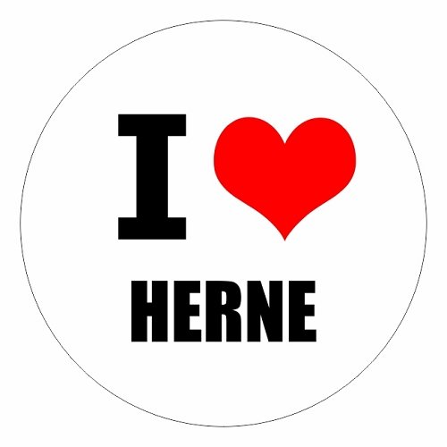 I love Herne in zwei Größen erhältlich Aufkleber mehrfarbig JDM Decal Sticker Racing