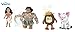 Produktbild Vaiana (Moana)- Pack 4 plüsch Vaiana 26cm (Mädchen) + Maui 26cm (Junge) + Pua 24cm (Schwein, Vania Maskottchen) + Kakamora 26cm (Piraten-Kokosnuss) - Qualität super soft - pack4modT3