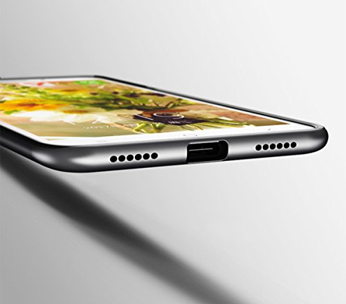 Xiaomi Mi Max 2 Funda  Ipaky Protecci  n interna TPU Flexible  Ultra Resistente  Marco Exterior R  gido PC efecto Metal  Anti Golpes  Carcasa H  brida Bumper Mi Max 2 - Plata