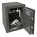 Produktbild HMF 43400-1111 Möbeltresor Safe, Innentresor für Schmuck, Sicherheitsstufe B, VDMA 24992, 42 x 30 x 38 cm, Anthrazit
