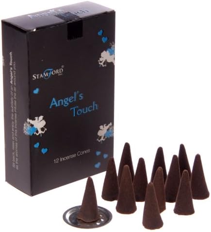 Stamford Black Incense Cones 144 (12 Boxes, 12 Cones) or Mixed Sampler Pack (ANGEL'S TOUCH)