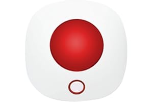 Sistema di Allarme Domestico Senza Fili, TecPeak Kit di Allarme WiFi/GSM con Sicurezza Sirena Fornisce un Modo Altamente Efficace per Proteggere il tuo Casa e Ufficio (Sirena Interno)