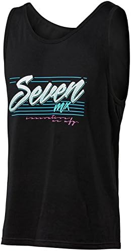 Seven MX Casual Adult Tank Top Cali, Black, Size Small