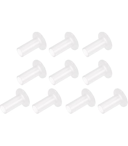 8 Boccole In Plastica POM Con Flangia - 10,15mm Diametro Interno X 12,2mm OD X 12,15mm Lunghezza - Foto 12