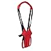 New 8-16 Months Baby Toddler Fully Adjustable Pure Cotton Learning Security Harness Walk Learning Assistant Open Crotch Basket Belt Step Walkings Wings Aid Up to 35 Kg (Red)