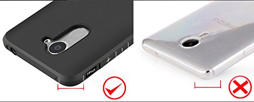 Huawei Y7 Funda  SMTR Cubierta Delgado material de silicona Funda Protective Case Cover  Dise  o durable   M  xima protecci  n contra golpes   1 film Protector de pantalla para Huawei Y7 - Gris