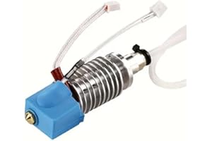 VECORLER Vyper/Kobra Max/Kobra Plus Impresora 3D Hotend Reemplazo Vulkan V5 J-Head Boquilla de latón de calidad 24 V 40 W Elemento de cartucho de calefacción de cerámica Soporta impresión de alta velocidad