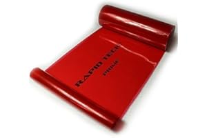 ‎RAPID TECK Rapid Teck 20€/m² Scheinwerfer Tönungs Rot Folie Autofolie Nebelscheinwerfer Auto 1m x 0,3m Tönungsfolie