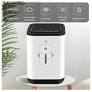 Generic Portable Oxygen Concentrator without battery Medical Supply Equipment, Flow Range 1-7 L, with Touch LED Screen