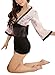 Produktbild Shangrui Damen Cosplay Kimono Robe Art Kostüm Nachtwäsche G-String Set